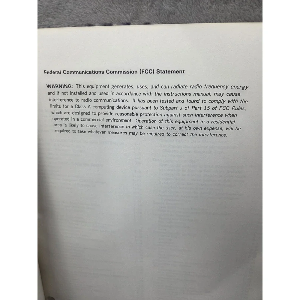 IBM Sytem/38 Introduction - Manual Eighth Edition 1984